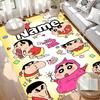 Custom Name Personalized Crayon Shin Print Carpet, Versatile Home Decor Rug, for Playroom, Apartment, Balcony, Entryway, Hallway Gift