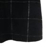 N.HOOLYWOOD Check Wool Blend Stainless Collar Coat 36 Black Series Men's Used