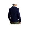 Maglione in Maglia Girocollo Manica Lunga Vestibilità Larga Colore Unito da Uomo Polo Ralph Lauren Blu MNPOTSH16820167-400