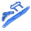 RC Battery Cover Steering Group Upper Cover Front Fixing Bracket Set for Redcat XBE XTE SC 1 10 Monster TruckBlue