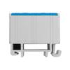 Double Universal Busbar Connector Al/Cu 2.5-35Mm Blue For Rail