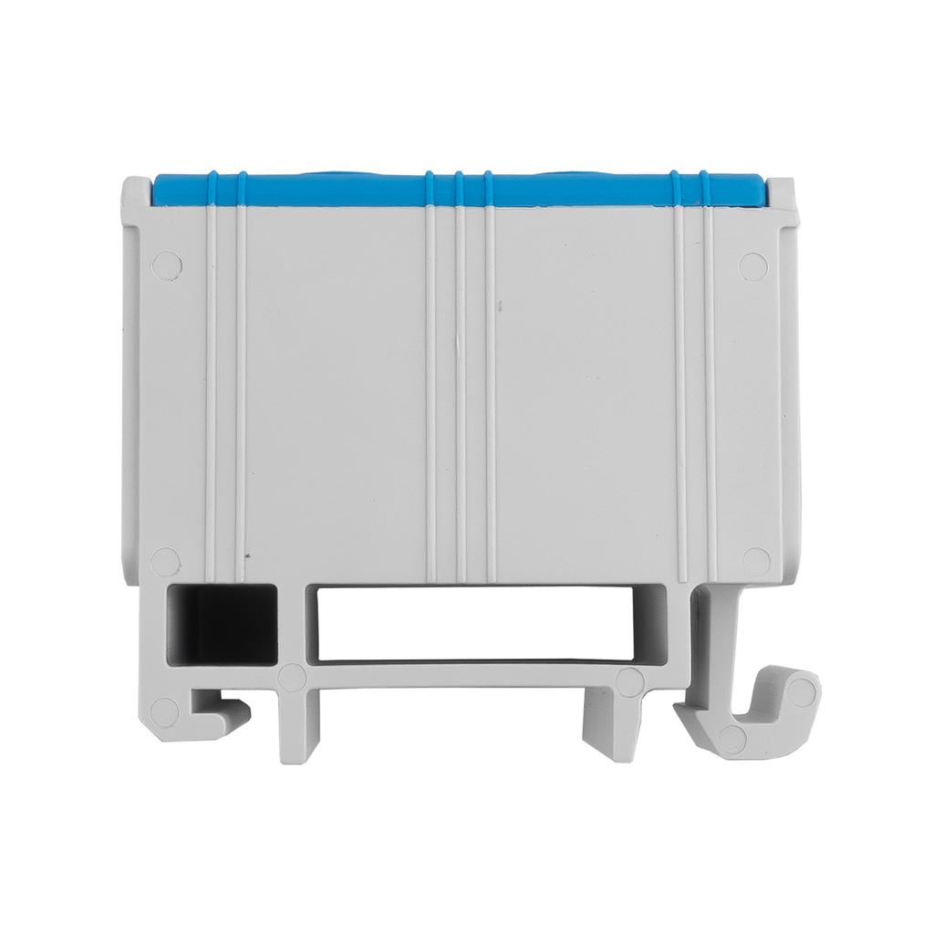 Double Universal Busbar Connector Al/Cu 2.5-35Mm Blue For Rail