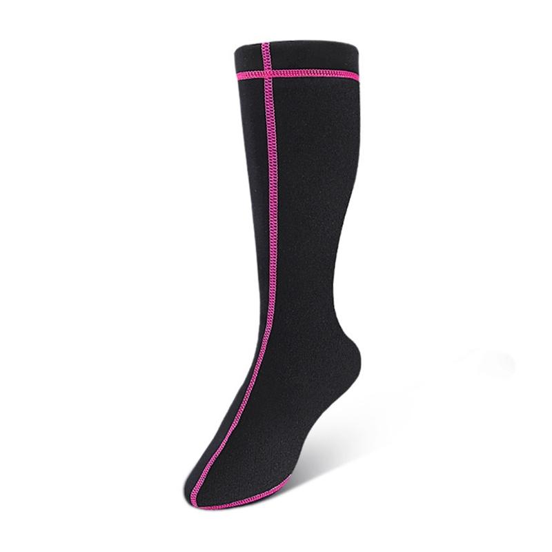 Unisex Antislip Scubas Socks Thick Neoprene Long Tube Length Diving Socks Surfing Booties for Diver and Swimming Coaches