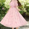 Teenagers Summer Kids Dresses Loose Children Princess Dress Girls Chiffon Floral Dress  Holiday