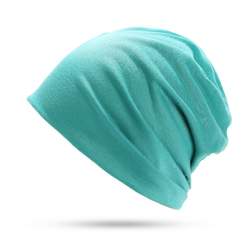 Cotton Slouchy Beanie Hip-Hop Soft Lightweight Running Beanie Adult Dwarf Hat Chemo Cap For Men Women Hip-Hop Sleep Cap Stretchy