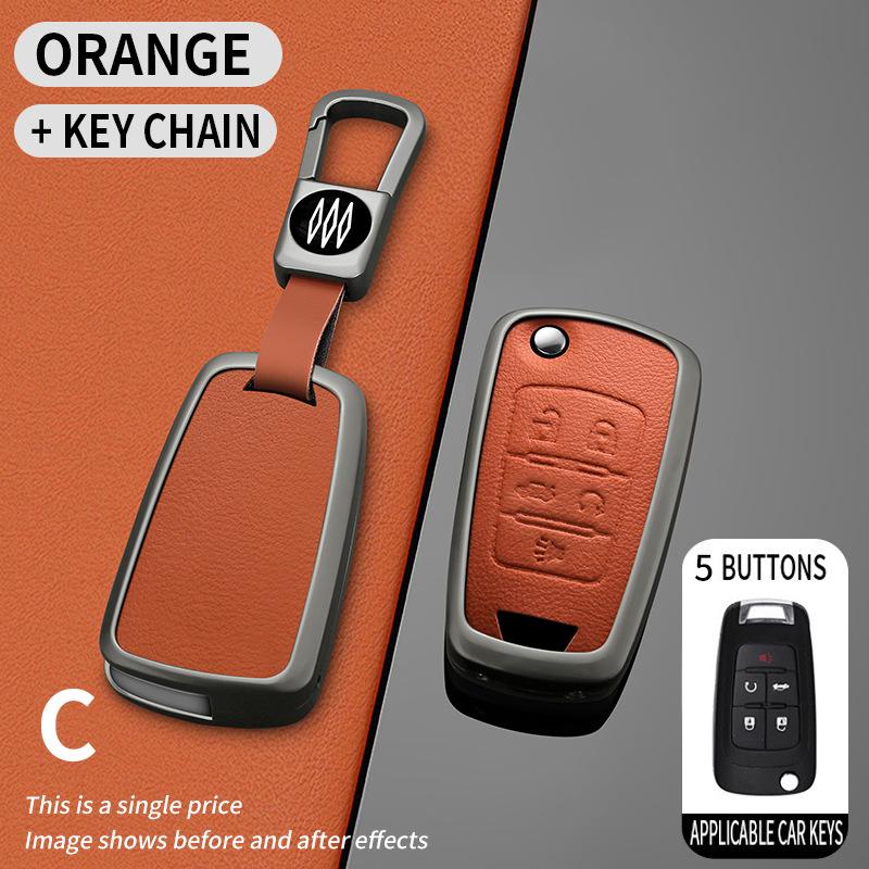 Chevrolet Malibu 2012-2018 Folding Key Case - Premium Protective Shell for Men and Women