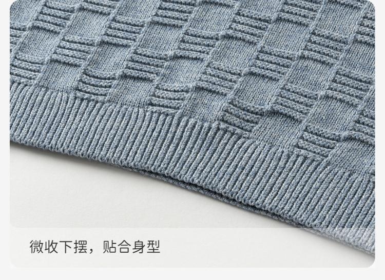 David Bella Boys' Knitted Sweater Autumn/Winter New Children's Sweater Boys' Baby Pure Cotton Long Sleeve Top