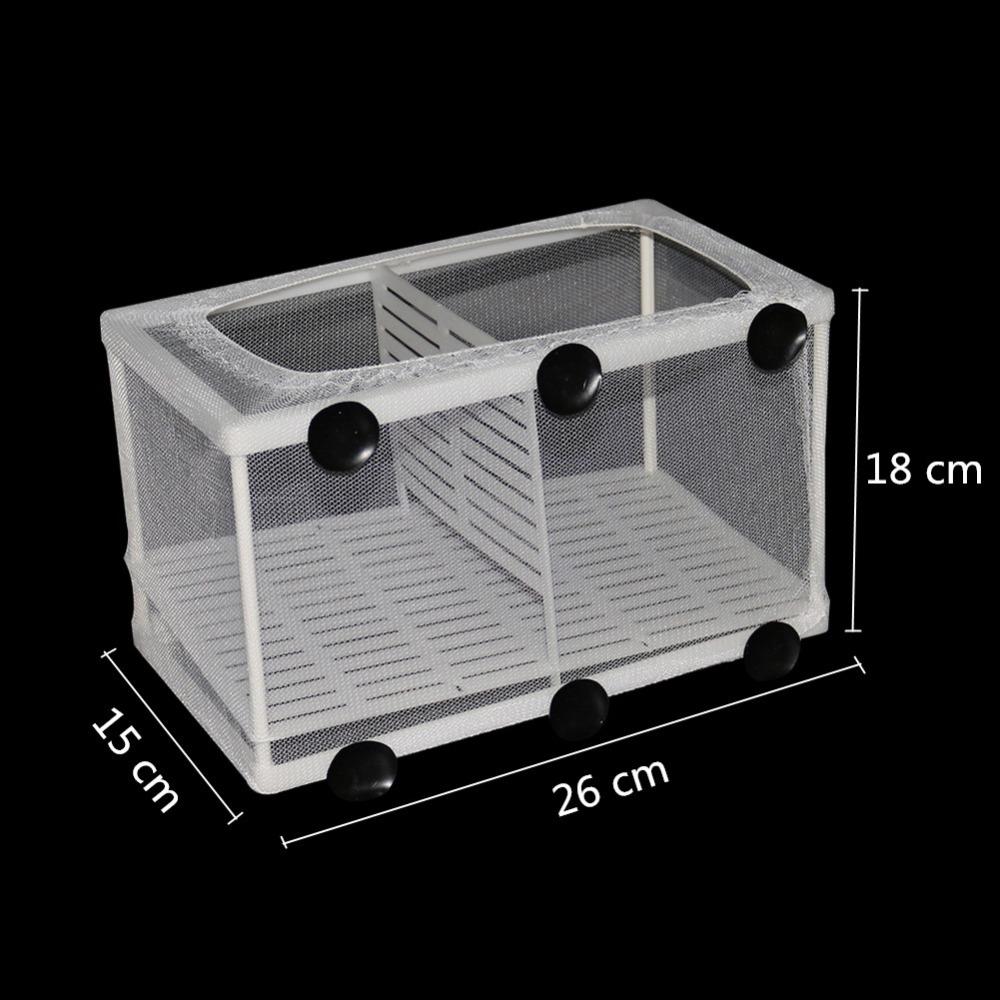 1 Pcs Fish Breeding Incubator Net Hanging Fish Hatchery Isolation Box for Aquarium Accessory