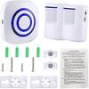 Fine Passage Alarm, Wireless Alarm System with Motion Sensor, Access Speed, Motion Bell with 38 Ringtones, Driveway Alarm
