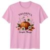 Thankful For The Simple Things Unisexs TShirt Fall Floral Gift For Her