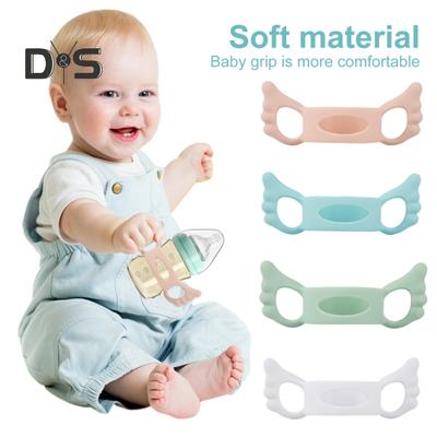 Babyflaschengriff, wiederverwendbarer, lebensmittelechter Silikon-Softgrip-Griff, Schnabeltasse, Wasserflaschengriff, Säuglingsernährungszubehör