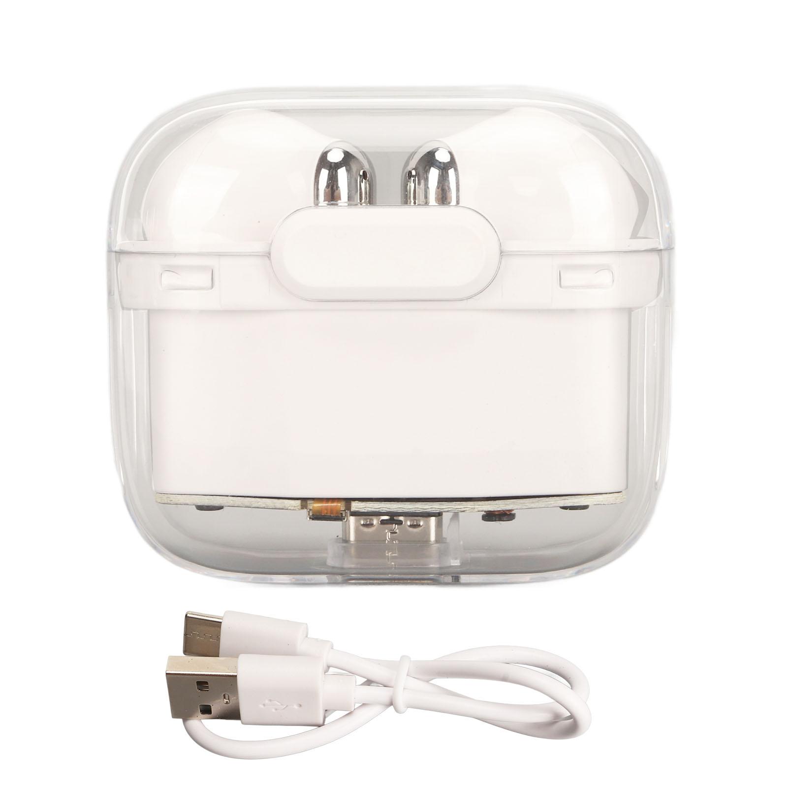 

Language Translation Earphone BT 144 Languages Fast Connection Real Time Translation Headset for Learning for Business Talk білий