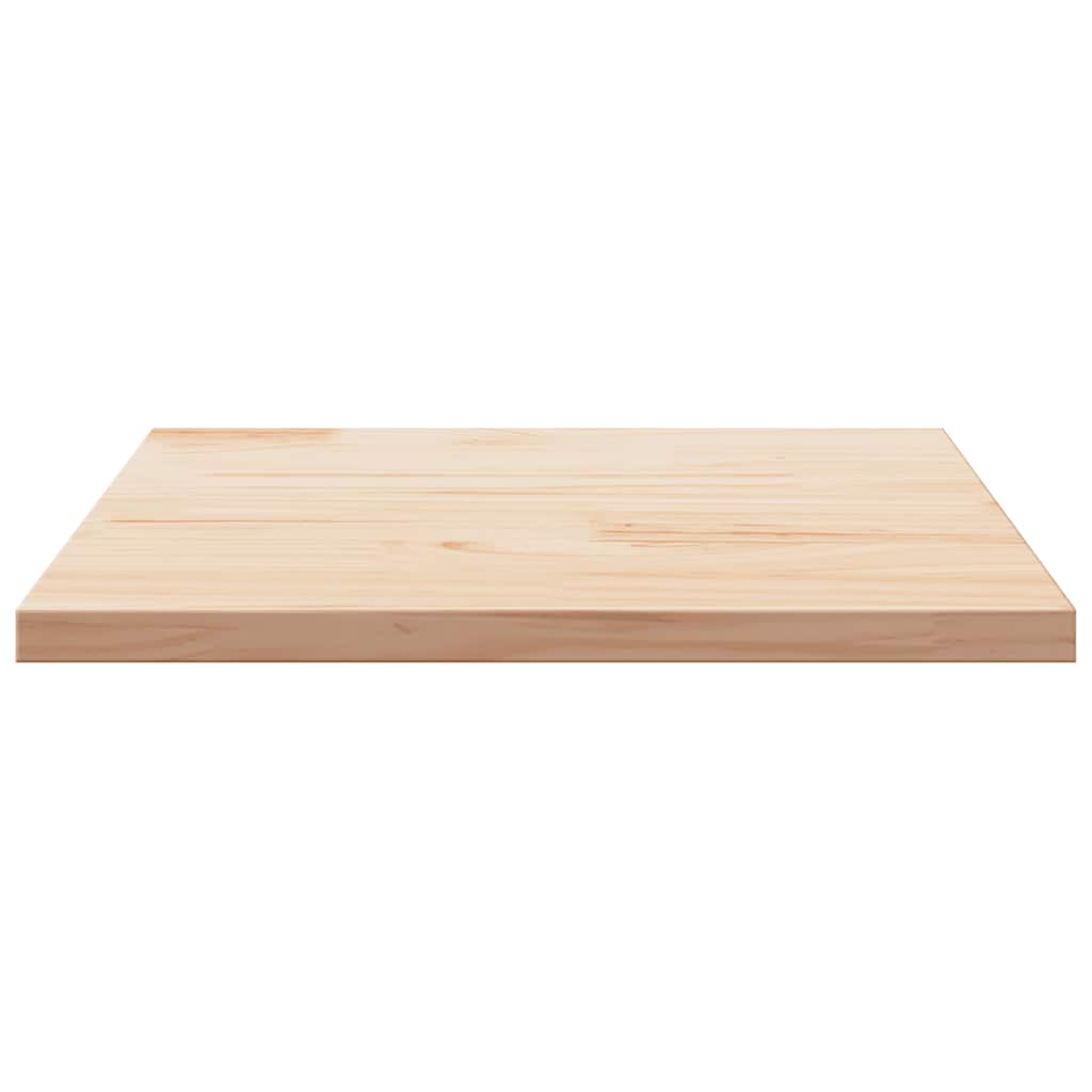 Vidaxl Blat Stołu, 80X80X2,5 Cm, Lite Drewno Sosnowe, Kwadratowy