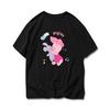 Cartoon Winnie The Pooh Cotton Tshirt Cartoon Piggy Comfortable Skinfriendly Breathable and Trend Short Sleeve Tshirt