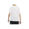 Nike Color-Block Logo Print Sports Crew Neck T-Shirt Men Tops White DM3548-100