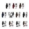 Medieval Knight Costume Halloween Knight Cosplay Costumes Fancy Dress Set