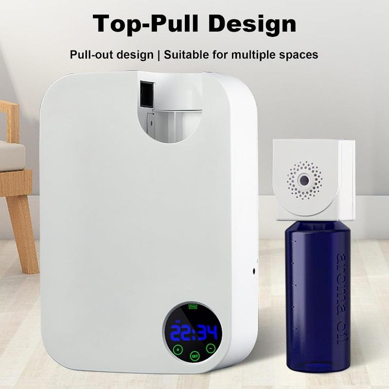 Smart Scent Air Machine with Touch Control, Large Coverage, Wall-Mount Waterless Aroma Diffuser for Home Hotel(Color:White)