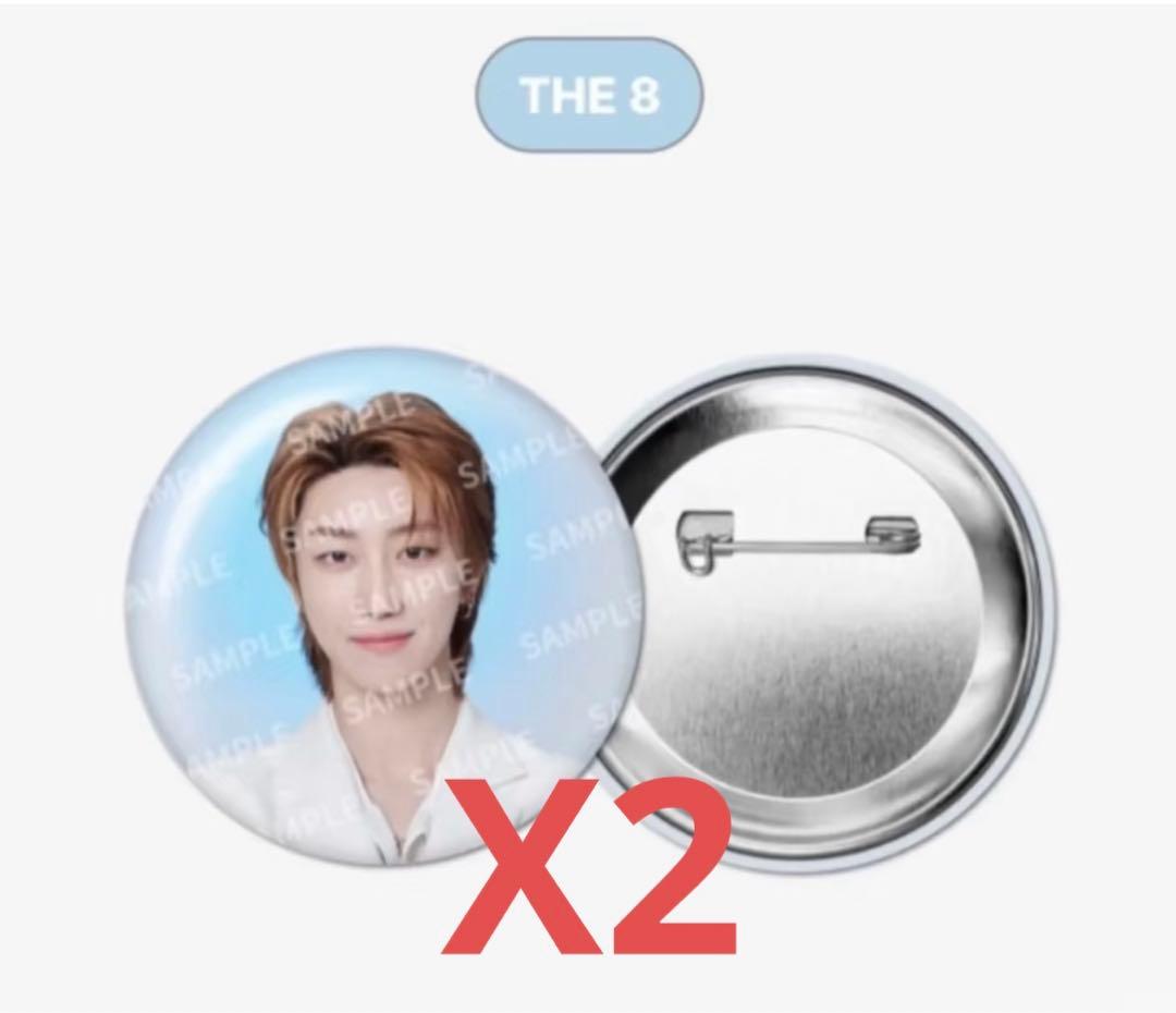 [USED] Seventeen The8 Can Badge NEW Seoul