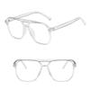 Eye Protection Square Eyeglasses Blue Ray Blocking Frame Eyewear Computer Goggles  Men Women