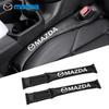 For Mazda Carbon Fiber Leather Car Seat Gap Filler Plug Leak-proof Filling Strip Pad For Mazda 2 3 5 6 CX5 CX9 CX7 CX4 CX3 CX30