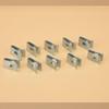 20Pcs Car Universal Speed Fasteners U Nuts Self Tapping Screw Spire Clip 6mm Hole Interior Door Trim Panels Clips Metal Rivets
