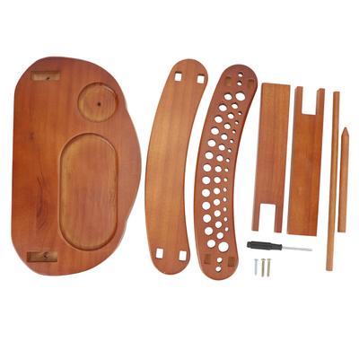 Portafilo in legno Uncinetto Maglia Filato Filatoio Porta Gomitolo Supporto Rastrelliera Rocchetto Dispenser