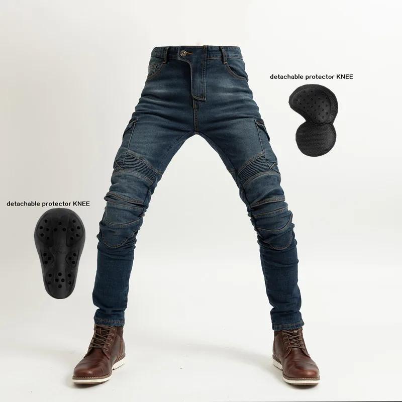 New Design Motorcycle Pants Men Moto Jeans Protective Gear Riding Touring Scooter Trousers B06 Motocross Pants with protection