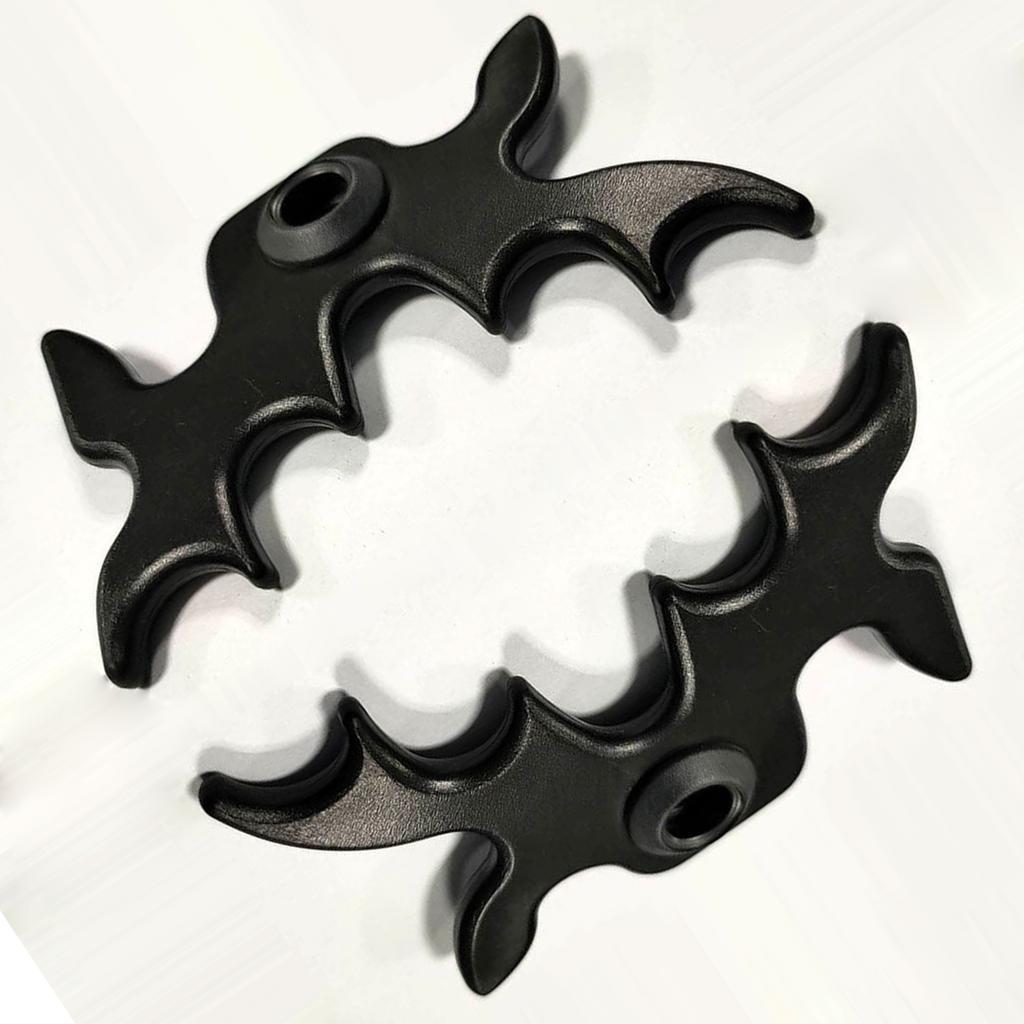 Plastic Snooker Billiards Cue Rack Light Weight Billiard Cue Rest Bridge Slip-On Portable Mooseheads Bridge Head