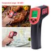 HW600 Non-Contact Industrial Infrared Thermometer Useful IR High Temperature Gun -50~600℃/ -58~1122℉ LCD Laser-Pointer