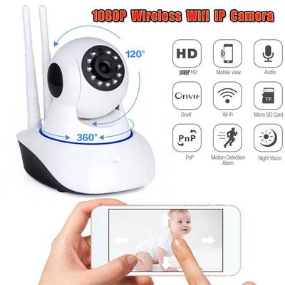 Bezprzewodowa kamera sieciowa 1080P Niska moc WIFI Podwójna antena Kamera IP z noktowizorem