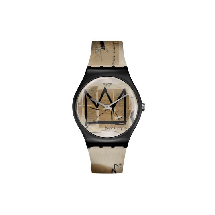 

Swatch Quartz Movement 30 Meters Water Resistant Watch 41 Mm Coffee Dial Plastic Case Silicone Strap Unisex watches SUOZ355 Coffee