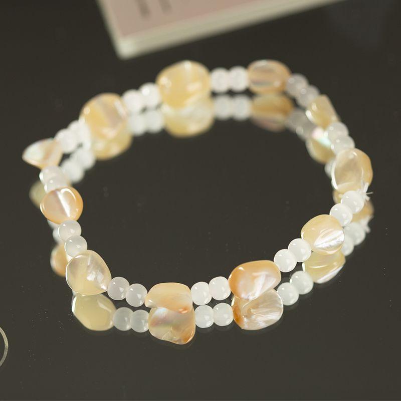 

Браслет из натуральных ракушек, ракушек и морских звезд, женский приморский браслет, украшение, браслет для девочек, ремесла с прилавка ночного рынка 15mm Natural shell conch Amber