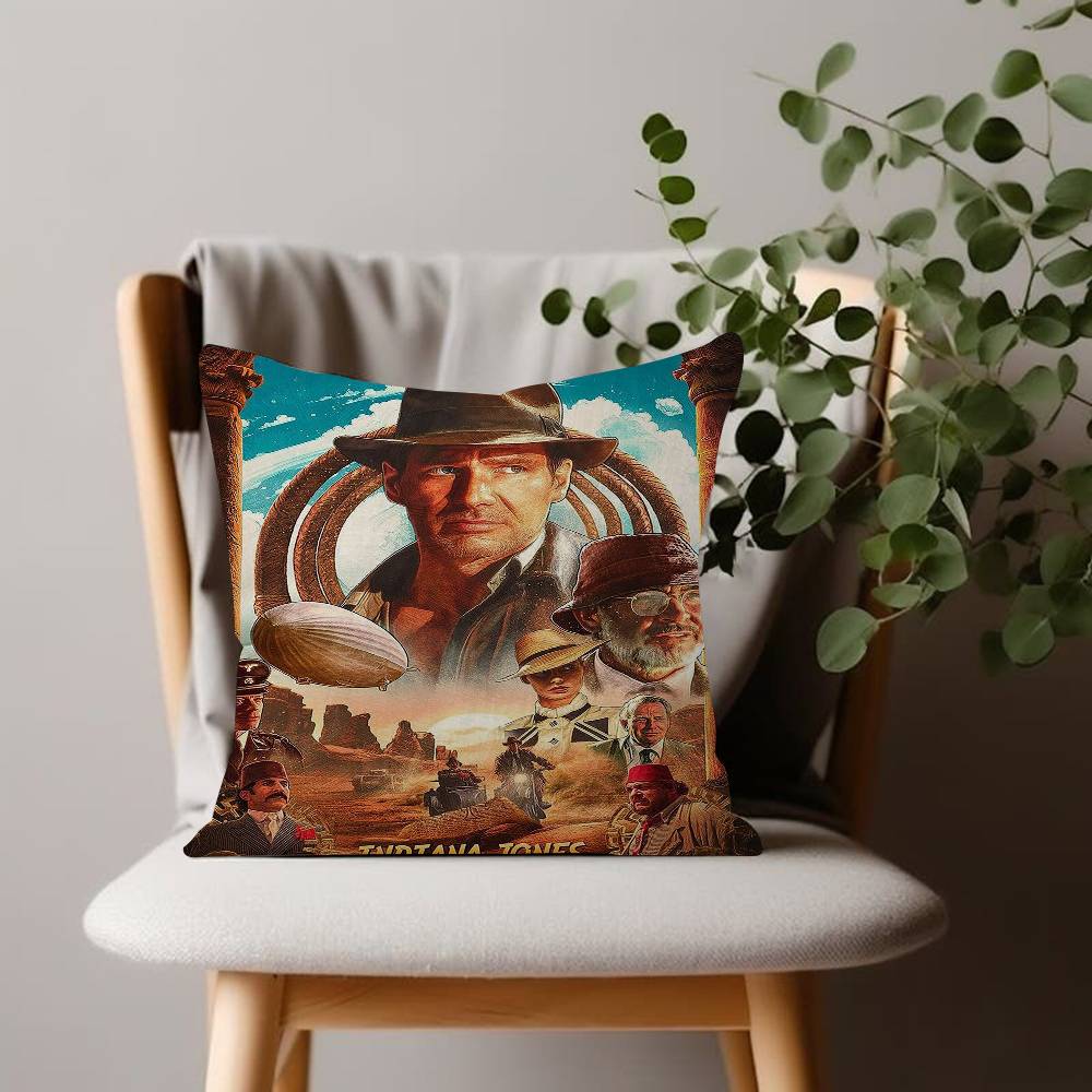 Indiana Jones pillow cover sofa cushion cover home room decoration children gift