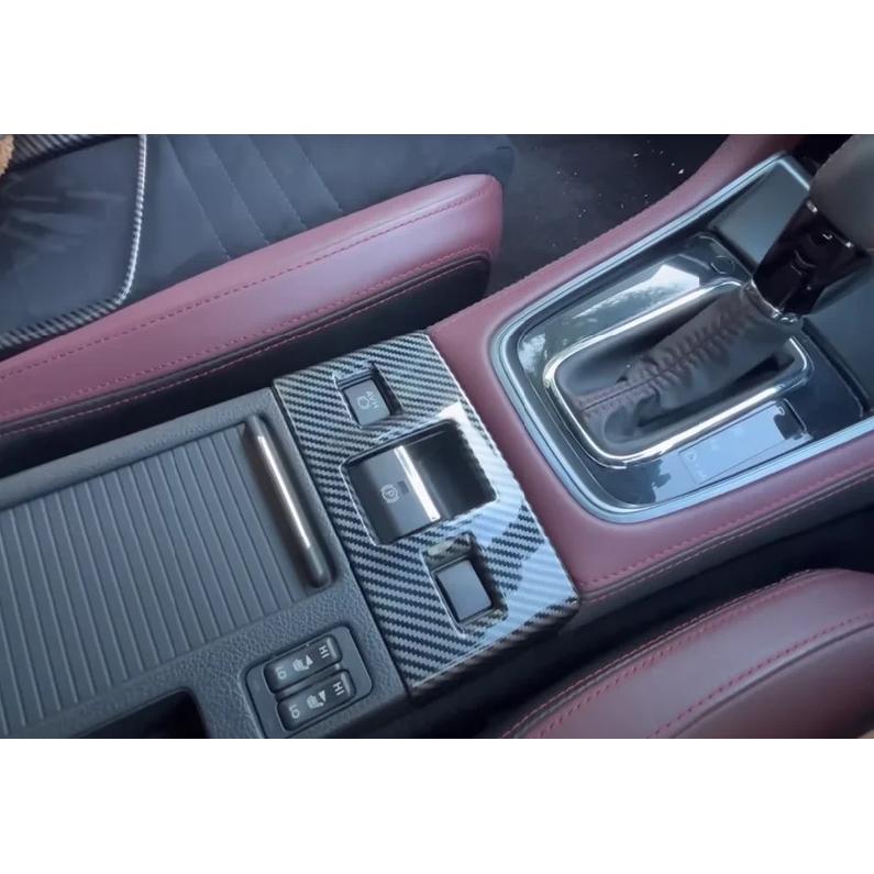 For Subaru WRX/ WRX STI 2015- Car Accessories ABS Gear Position Panel Cover 1pc For Subaru Levorg 2015-