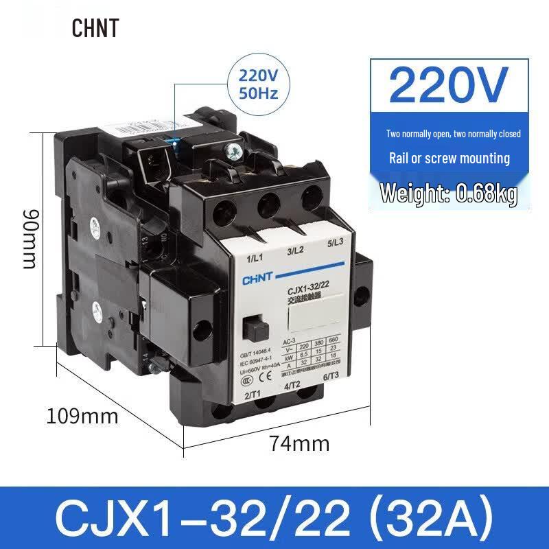 CHINT CJX1 Series AC Contactor