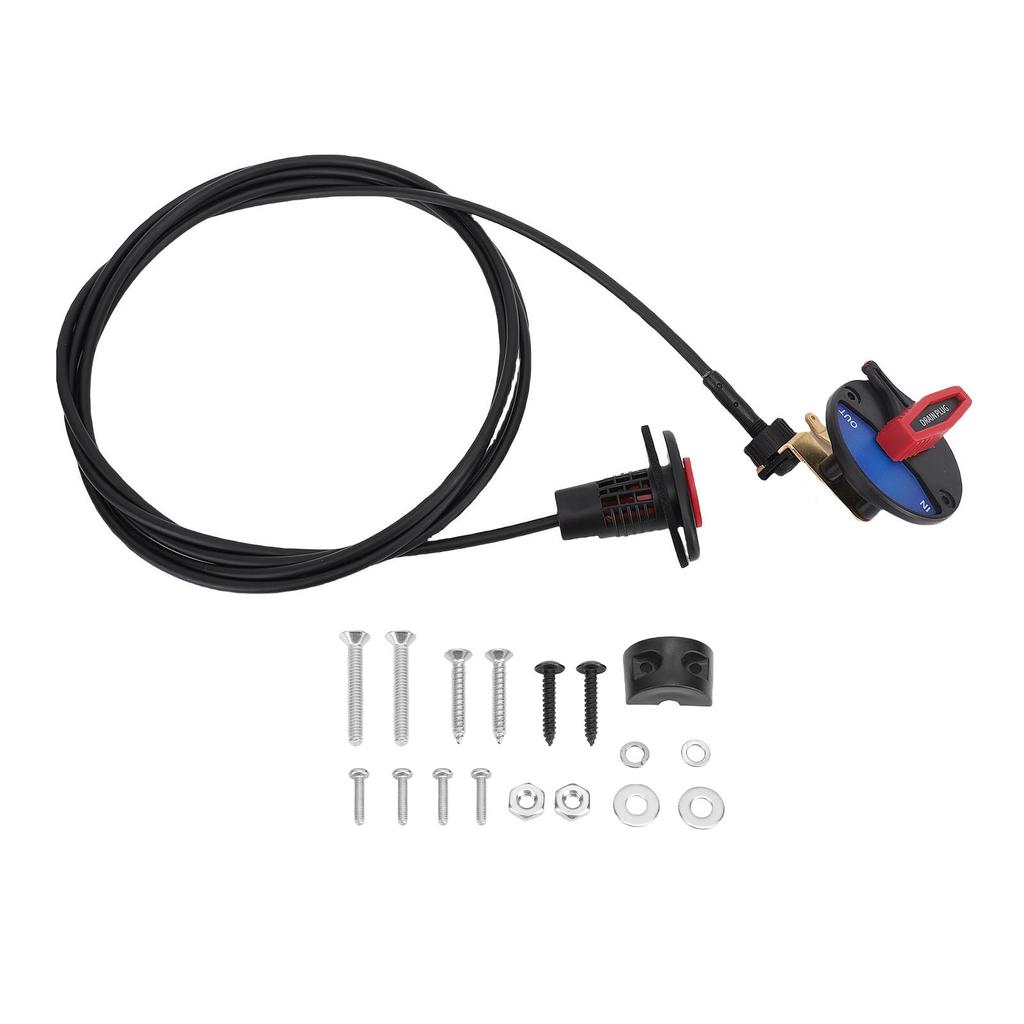 Remote Drain Plug System Outdoor Accurate Sealing Replacement for Ship Yacht Lure Boat