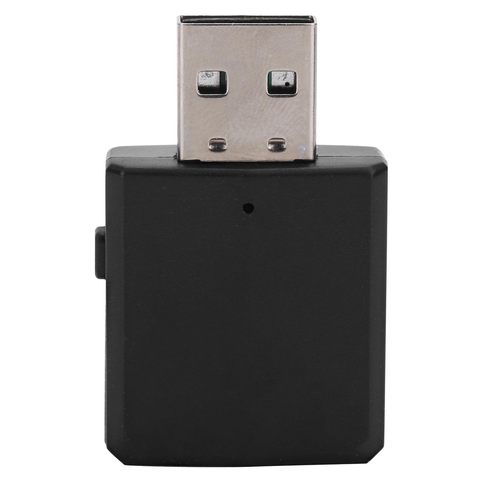 

Bluetooth5.0 Audio Receiver Transmitter USB Sound Card 3 IN 1 AUX RCA 3.5MM Socket Adapterblack чорний