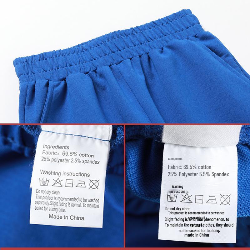 Girls' High-Waisted Summer Shorts - Breathable, Casual, Printed, Loose Mid-Length Pants