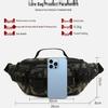 Multi-functional Tactical Crossbody Waist Bag for Men & Women - Outdoor Sports, Casual Fishing, Large Capacity