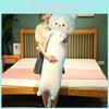 Cat Long Happy Plush Toy Cartoon Animal Stuffed Doll Room Decoration Kids Gift