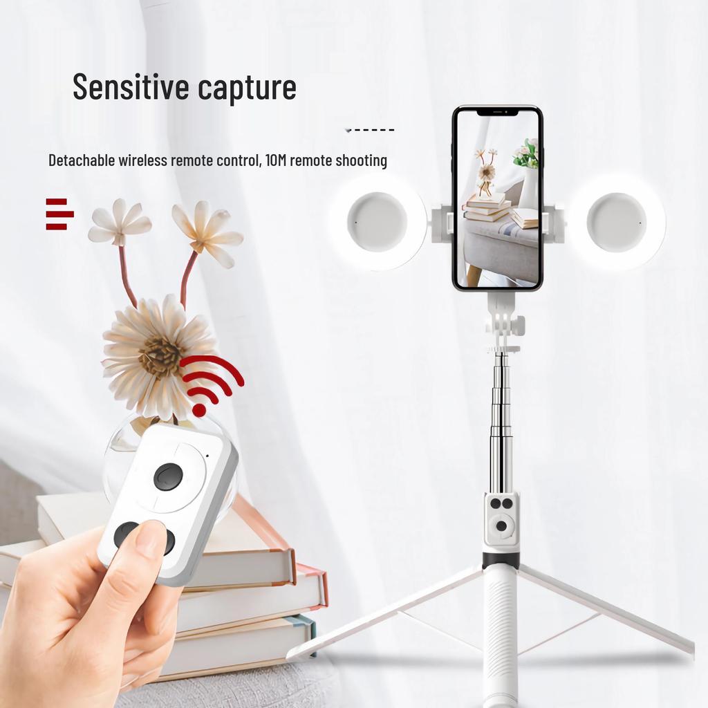 Top-Selling Bluetooth Selfie Stick with Retractable Tripod & Anti-Shake Gimbal