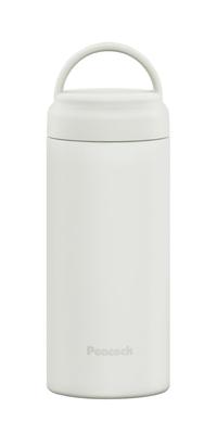 Peacock Screw Mug Bottle White 350ml Water Bottle Thermal Insulation with Handle Vacuum Insulation Thermos Tumbler Coffee Mug Easy To Wash Mug Bottle