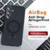 For Magsafe Magnetic Wireless Charging Case For Samsung Galaxy S25 FE S25FE 5G Shockproof Matte Back Cover Coque
