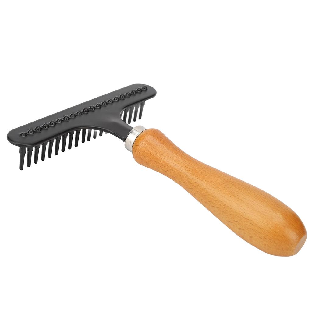 Carpet Restoration Rake, Handheld Carpet Rake Shag Rug Rake Stainless Steel Hair Groomer Rug Rake for Home and Beauty Salon, Making Carpets Fluffier A