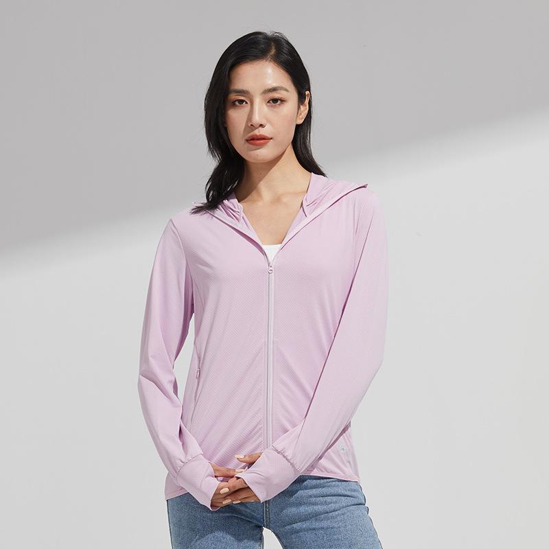 Outdoor men's sunscreen clothes summer ice silk breathable and cool skin clothes thin large brim sunscreen clothes jacket women's models