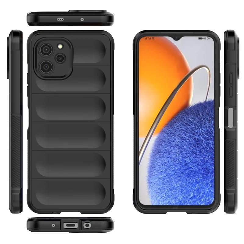 Hülle für Huawei Nova Y61 Y90 Y70 Plus 4g Rückseite Hülle Stoßfest Panzer Handyhüllen Flüssigsilikon Sturzsicher Funda Coque