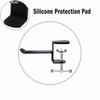 Black Headset Hanger Anti-Scratch Cushion Gaming Headset Rack  Office Computer Desk