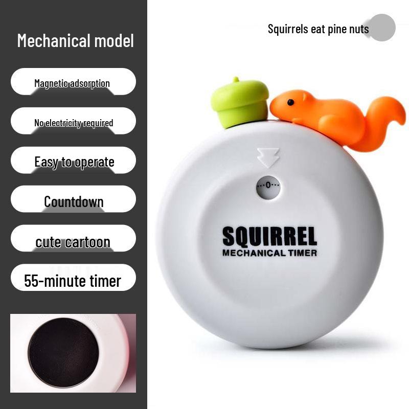 Children's Dual-Use Timer: Alarm Clock & Kitchen Reminder for Study and Self-Discipline