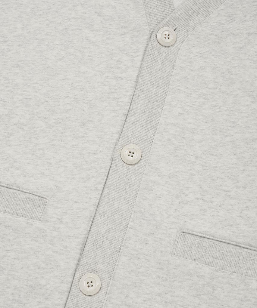 Wacky Willy V-Neck Cardigan Light Gray