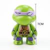 4 Style Teenage Mutant Ninja Turtles Q-Version Figures - Creative Anime Doll Models for Car Decoration